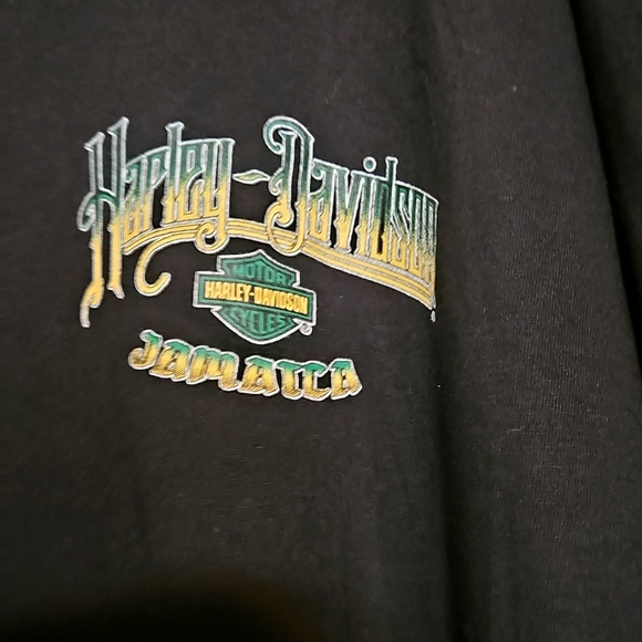 NWT Harley-Davidson Jamacia Black Short Sleeve Tee - Picture 3 of 8